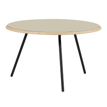Woud Tavolino Soround, 75 cm, nanolaminato beige