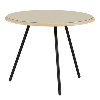 Woud Soround coffee table, 60 cm, beige nano laminate