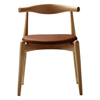 Carl Hansen & Søn Chaise CH20 Elbow, chêne huilé - cuir cognac Thor 307