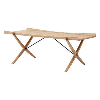 Coffee tables, X HM13 coffee table, oak - walnut, Natural