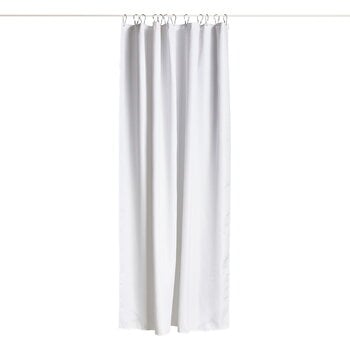 Shower curtains, Lux shower curtain, white, White