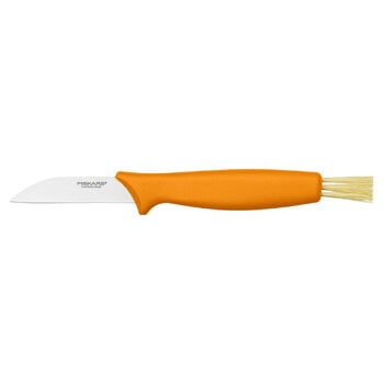 Couteaux de cuisine, Couteau à champignons Fiskars, 21 cm, orange, Orange