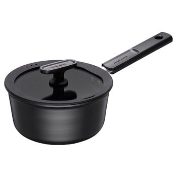 Pots & saucepans, Hard Face saucepan, 1,8 L, with lid, Black