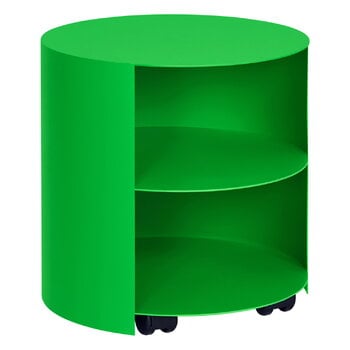 Mobili contenitori, Tavolino d'appoggio Hide, verde, Verde