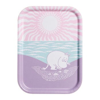 Vassoi, Vassoio Moomin, 27 x 20 cm, Beach Day, Multicolore