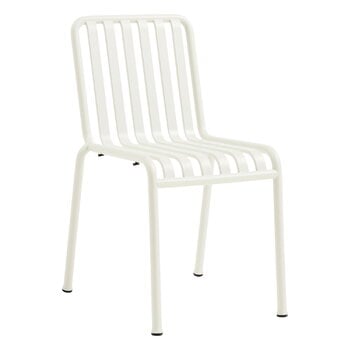 Patio chairs, Palissade chair, cream white, White