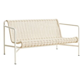 Outdoor sofas, Palissade Cord lounge sofa, cream white, White