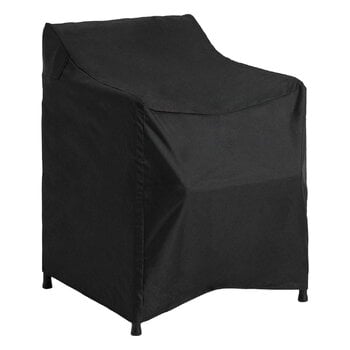 Patio chairs, Palissade cover for dining armchair, black, Black