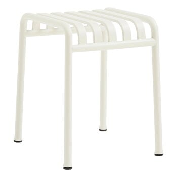 Patio chairs, Palissade stool, cream white, White