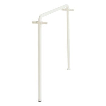 Patio tables, Palissade middle leg, cream white, White