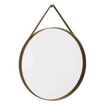 HAY Strap mirror, No 2, large, light brown