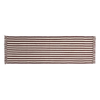 HAY Stripes and Stripes villamatto, 200 x 60 cm, cream