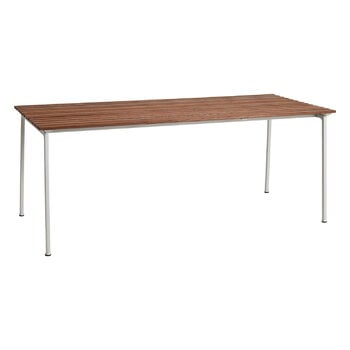 Patio tables, Traverse table, 190 x 83 x 74 cm, heat treated oiled ash, Brown