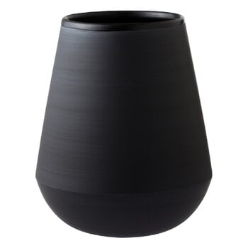 Vaidava Ceramics Eclipse vase, black