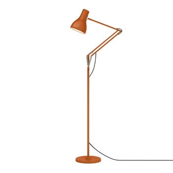 Lampadaires, Lampadaire Type 75, édition Margaret Howell, terre de Sienne, Orange