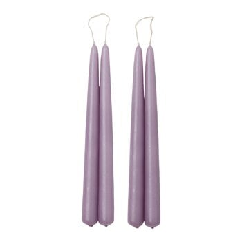 Ljus, Blossom ljus, 4 st, lavendel, Lila