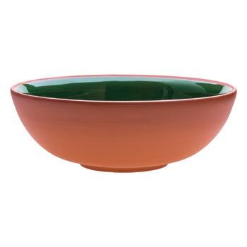 Vaidava Ceramics Earth bowl 2 L, moss green
