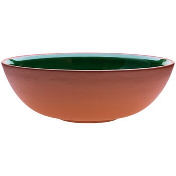 Vaidava Ceramics Earth bowl 3 L, moss green