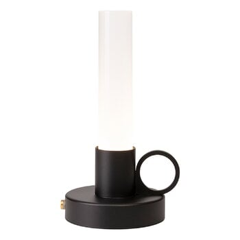 Illuminazione, Visir Ambience lampada da tavolo portatile, nera, Nero