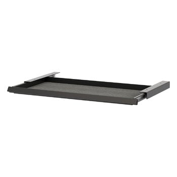 Shelving units, String desk drawer, 61 x 30 cm, black, Black