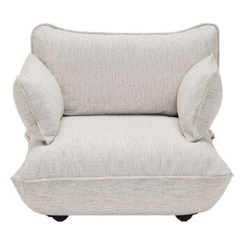 Armchairs & lounge chairs, Sumo Loveseat lounge chair, Mingle marble, White