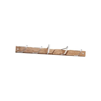 Essem Design Tamburin Hakenleiste, 52,5 cm, Eiche - Weiß
