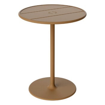 Patio tables, Fred's Bistreau table, mochaccino, Brown