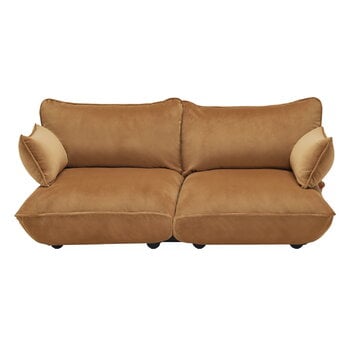 Sofas, Sumo Medium Sofa, Velvet Recycled Mandel, Braun