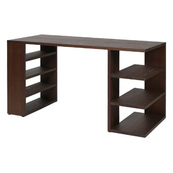 Desks, Edre desk, dark stained pine, Brown