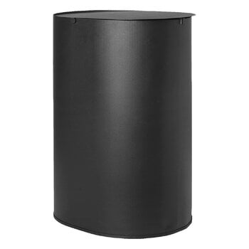 Waste bins, Enkel bin, large, black, Black