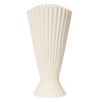 ferm LIVING Fountain vase, small, off-white, product image