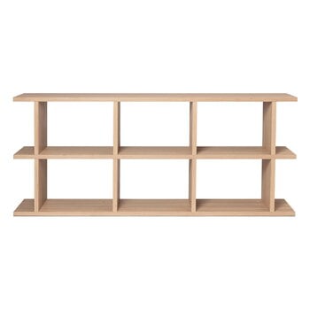 ferm LIVING Kona bookcase 3x2, natural oak, product image