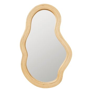 Wall mirrors, Pond mirror, medium, natural rattan, Natural