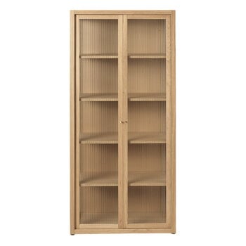 ferm LIVING Reed vitrine, natural oak, product image