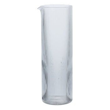 ferm LIVING Ripple water jug, clear, product image