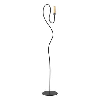 Ferm Living Valse floor candle holder, black, product image