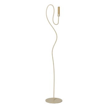 ferm LIVING Valse floor candle holder, cashmere, product image