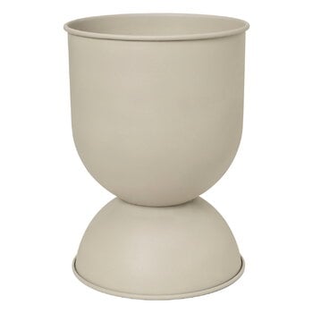 Planters & plant pots, Hourglass pot, L, cashmere, Beige