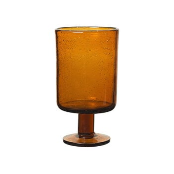 ferm LIVING Oli wine glass, 22 cl, amber