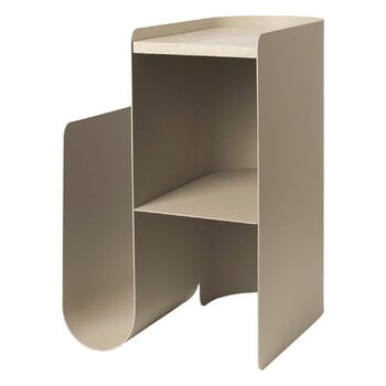 Side & end tables, Vault side table, cashmere, Beige