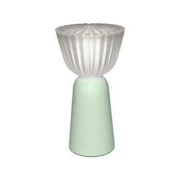 Éclairages portatifs, Lampe de table portable Swiing, 20 cm, ice mint, Vert