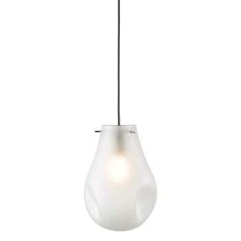 Pendant lamps, Soap pendant, large, frosted, White