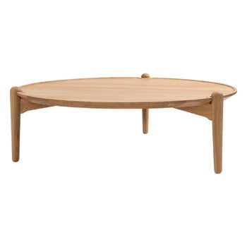 Design House Stockholm Aria sohvapöytä, 90 cm, matala, tammi, tuotekuva
