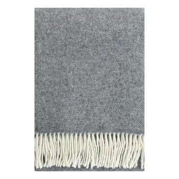 Lapuan Kankurit Arvo blanket, 130 x 180 cm, white - mottled grey, product image