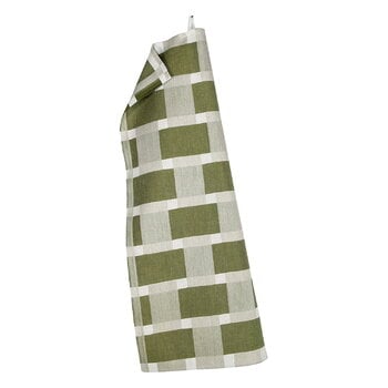 Lapuan Kankurit Punos kitchen towel, linen - olive