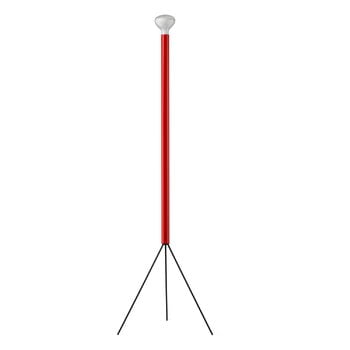 Floor lamps, Luminator floor lamp, dimmable, red, Black