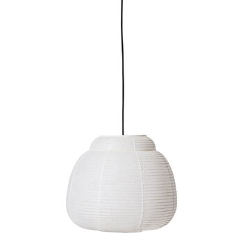 Pendant lamps, Papier Single pendant lamp, 40 cm, white, White