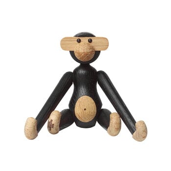 Kay Bojesen Scimmia di legno, mini, rovere tinto scuro