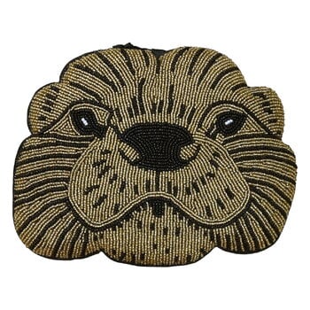 Decorative objects, Otter wall art, 28 x 35 cm, gold, Gold