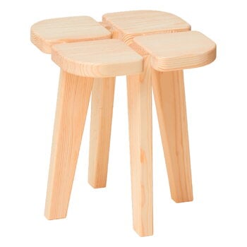 Fasetti Apila stool, oiled pine, product image